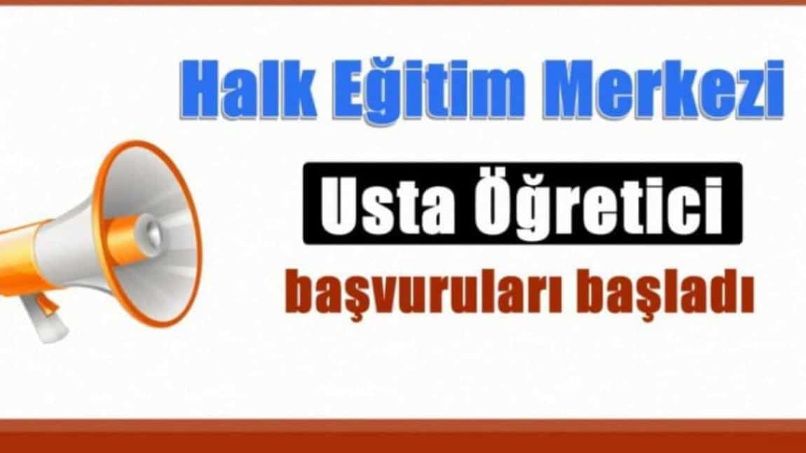 2024-2025 EĞİTİM ÖĞRETİM YILI USTA ÖĞRETİCİ BAŞVURULARI 